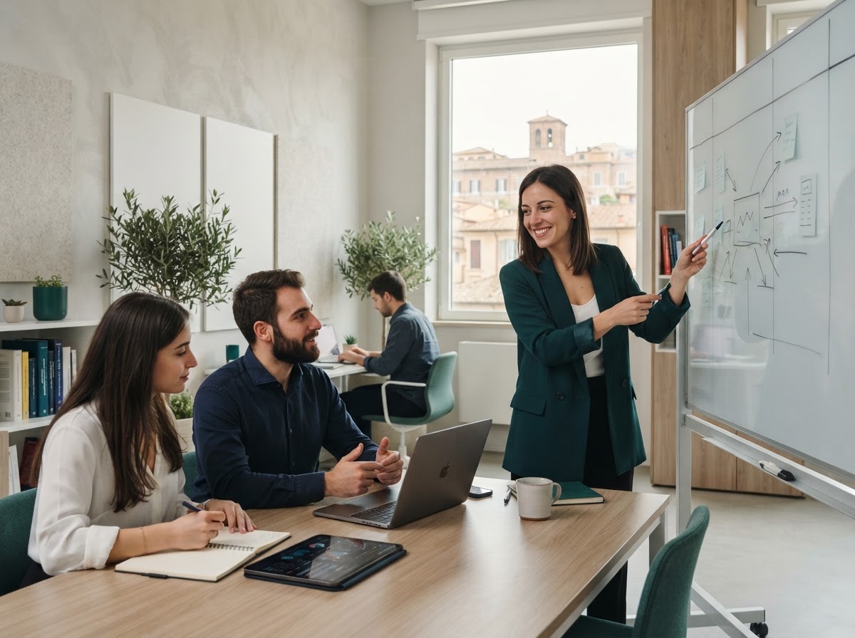 Ritmo Corexar - team al lavoro sull'analisi dei dati patrimoniali